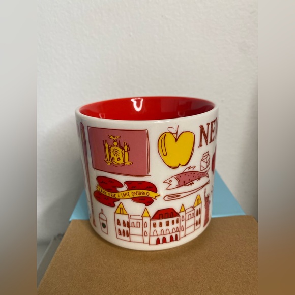 #20- New Starbucks Been There Series New York City Ceramic Mug, 14 Oz - Picture 4 of 7